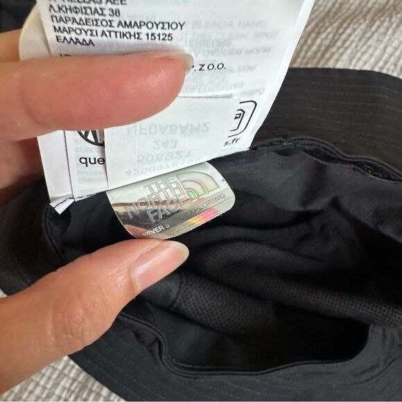 NWT The North Face X CDG Packable Ripstop Adjustable Bucket Hat - Black S/M